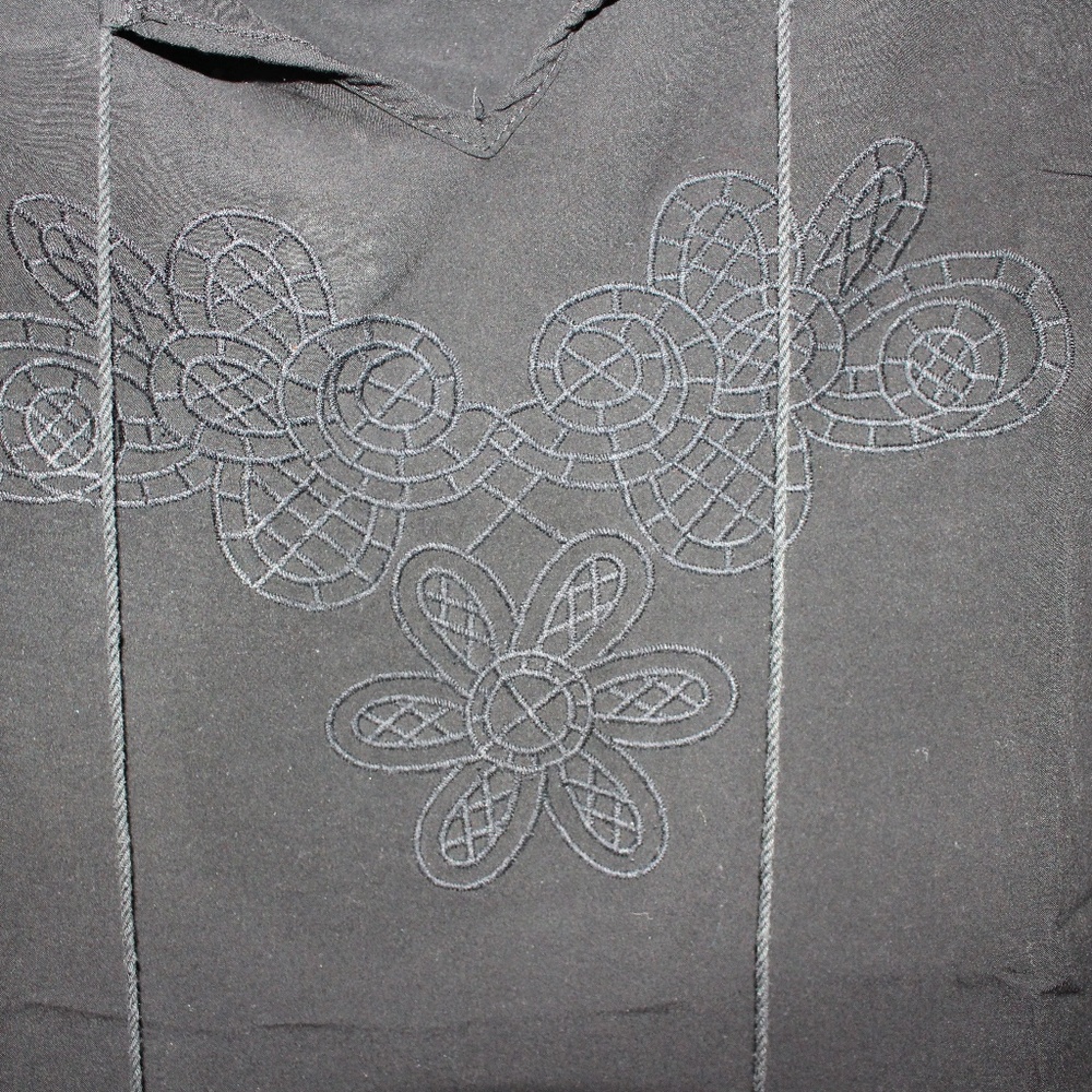 Black Tunic/Swim Suit Cover Up